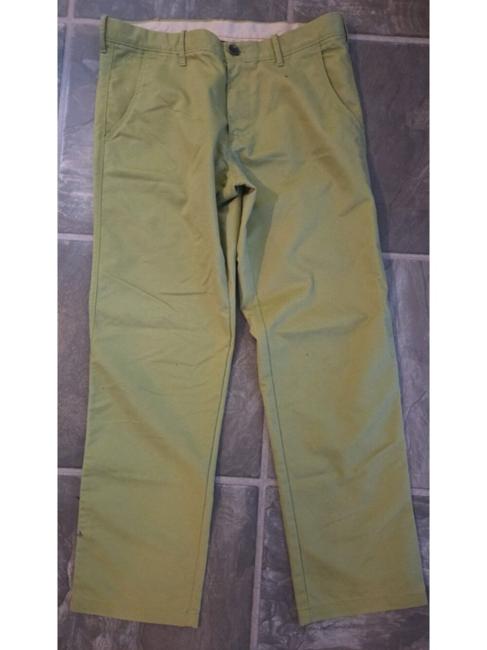 Life Well Made  Khaki Straight Leg Chino Pants Mens 34x30